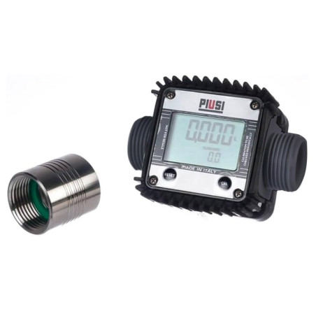 Cuentalitros digital para gasoil K24 M\MF LITER BLACK 1INBSP PIUSI F0040700A